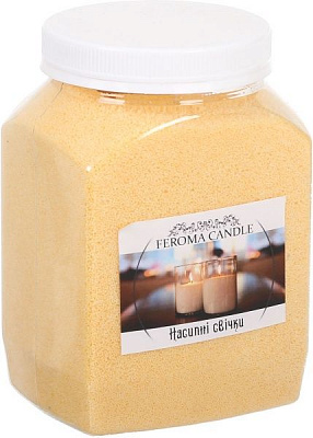 Свеча насыпная желтый