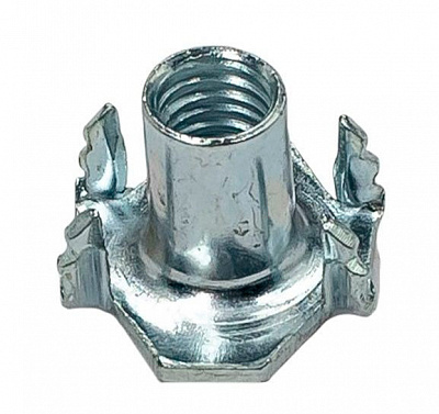 Гайка меблева упорна М6 x15 мм 8 шт Expert Fix