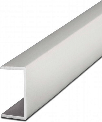 Профиль алюминиевый Новация AL-С-18 2700 мм хром