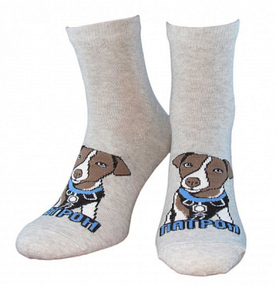 Шкарпетки Легка хода р. 41-42 сірий 1 пар 6378