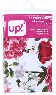 Скатертина Peony 140x110 см різнокольоровий UP! (Underprice)