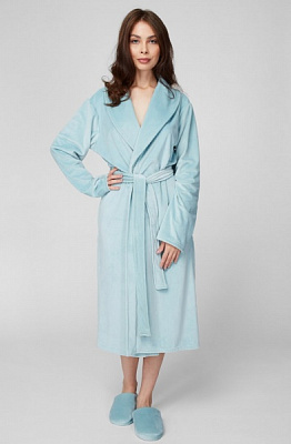 Халат велюровый Naviale LUX р. XL морозная мята LH561-05