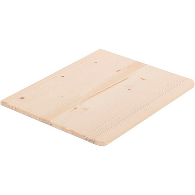 Полка из хвойных пород 500x300 мм дерево светлое 