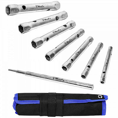 Набір ключів трубчастих WerkFix і вороток 8 шт 273004108