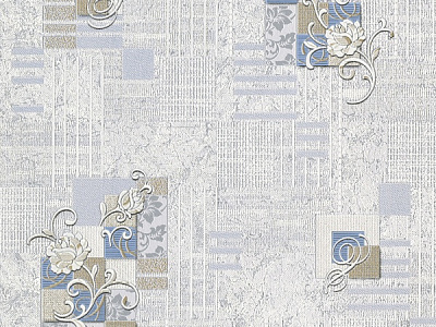 Обои виниловые на бумажной основе Славянские обои Соmfort М373-03 0,53x10,05 м 