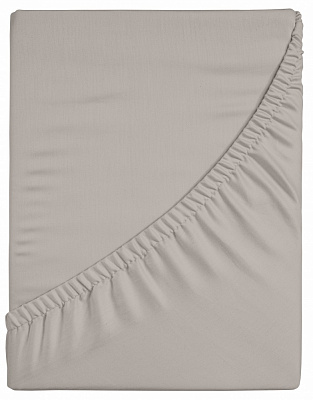 Простынь на резинке GRAY MORN 200x200 см бежевый UP! (Underprice)