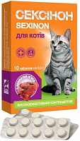 Таблетки O.L.KAR Сексінон м’ясо №10 для котів 2205