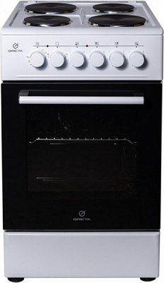 Плита электрическая Greta SZ 5001 NN 13 (W) (1470-Е-СК-04 белая)