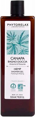 Гель для душа Phytorelax Hemp 500 мл