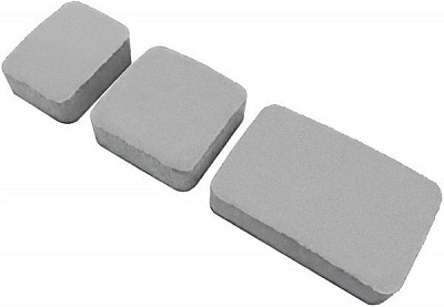 Тротуарная плитка Brukland Старый город белая Н= 45 мм