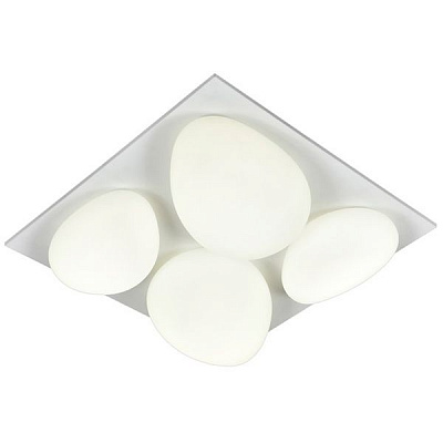 Люстра світлодіодна Victoria Lighting Stone/PL4 з пультом ДК 120 Вт білий