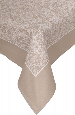 Скатерть Rubin Versale 140x260 см бежевый TTT 