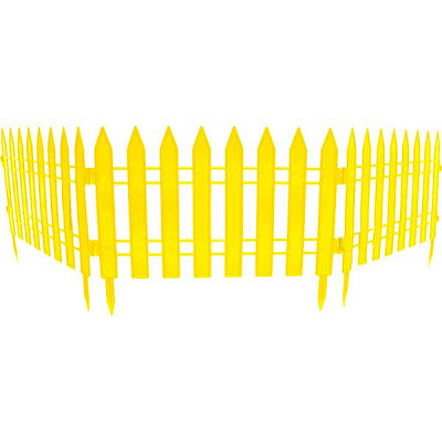 Декоративна огорожа Тин жовтий 3,15 м