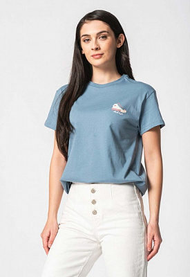 Футболка Converse Relaxed Sneaker Tee 10022975-494 р.L голубой