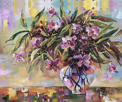 Репродукція Бузковий букет 35x50 см Арт Фемелі