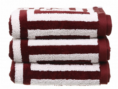 Полотенце Rombo 50x90 см красный 