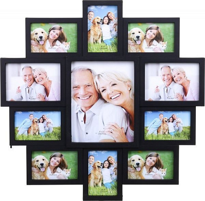 Рамка для фото Koopman коллаж 61х61х2 см черный 