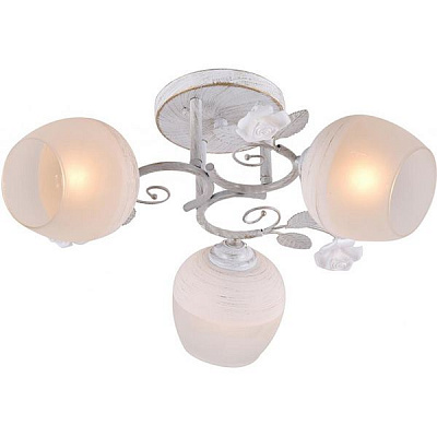 Люстра Accento lighting Ares ALG-75356/3 3x60 Вт E27 белый