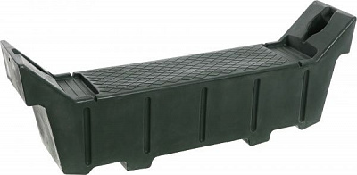 Сидіння пластикове Kolibri RKM-250 з кріпленням 15.005.70 зелений