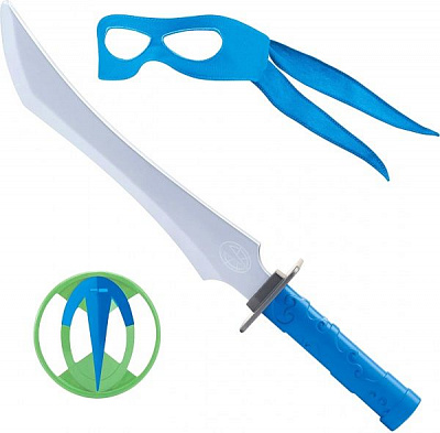 Набор игрушечного оружия TMNT серии Эволюция Черепашек–ниндзя Снаряжение Леонардо 82051