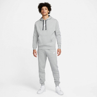 Спортивный костюм Nike M NK CLUB FLC GX HD TRK SUIT DM6838-063 р. L серый
