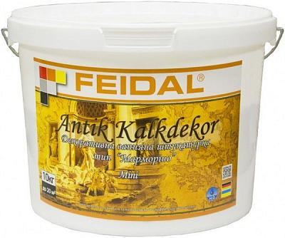 Декоративна штукатурка Feidal Antik Kalkdekor mini 10 кг білий