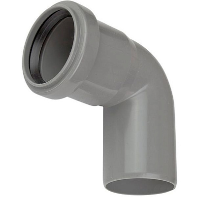 Коліно Wavin Ekoplastik d32x88°