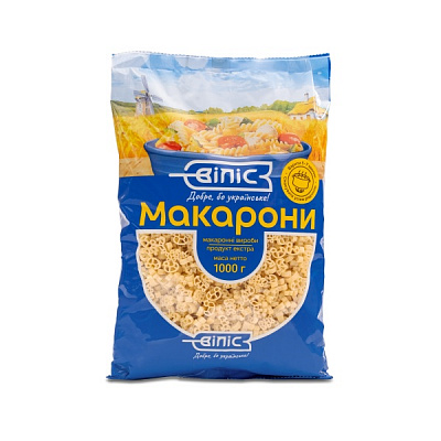 Макарони ВІЛІС Веселі звірята 1000 г