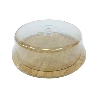 Блюдо з кришкою Eurogold Bamboo 20 см