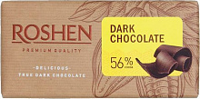 Шоколад Roshen чорний 56% 90 г