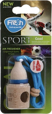 Ароматизатор подвесной FRESHWAY Sport Wood (Гол) Goal 5 мл