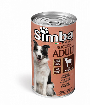 Консерва Simba Wet ягня 1,24 кг