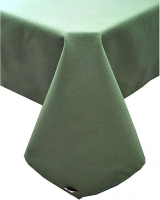 Скатерть Хвоя зеленая 136x220 см зеленый Прованс 