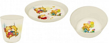 Набір дитячого посуду Little Angel Bears 3 предмети LA4115
