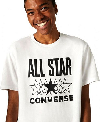 Футболка Converse ALL STAR SS TEE 10018373-102 XL білий