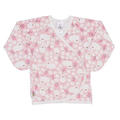 Распашонка детская ТМ Софія Sheeps р.62 розовый с принтом 137162 