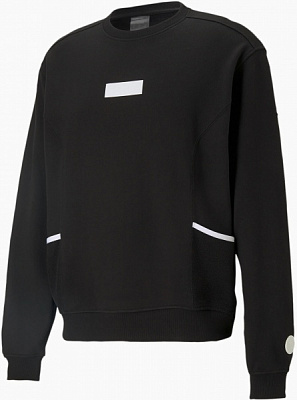 Свитшот Puma COURT SIDE CREW 53032703 р. M черный