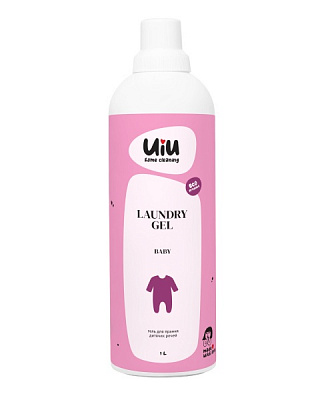 Гель для стирки для машинной и ручной стирки UIU Baby 1 л 