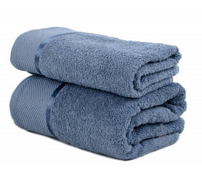 Рушник махровий DAINTY 70x140 см сіро-блакитний La Nuit