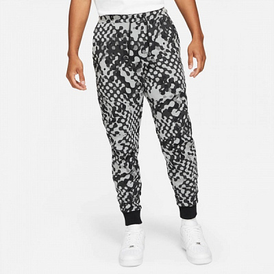 Брюки Nike M NSW TCH FLC JGGR REACT DD4692-070 р. L камуфляж