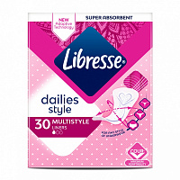 Прокладки ежедневные Libresse Мультистайл 30 шт.