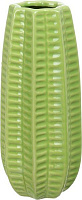 Ваза керамічна зелена Carambola 9х9х20 см