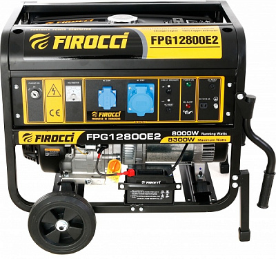 Електрогенераторна установка Firocci FPG12800E2 8 кВт / 8,3 кВт 230 В бензин