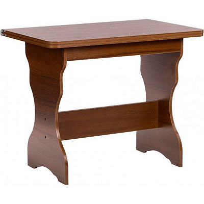 Стіл кухонний Компанит КС-3 71.6х59.8х90.2 см горіх