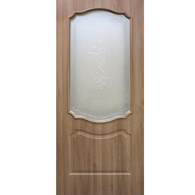 Дверное полотно ОМиС Прима ЗС+КМ 800 мм дуб золотой