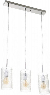 Подвес Accento lighting Monaco ALPL-PL39208-3 3x40 Вт E14 хром 