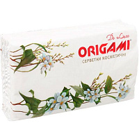 Серветки косметичні в плівці Origami 2 шари 150 лист.