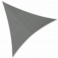 Тент-парус POLI треугольник полиэcтер 3,6x3,6x3,6 м 1 шт. серый 