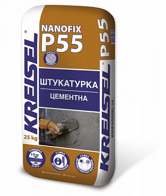 Штукатурка KREISEL NANOFIX P55 25 кг