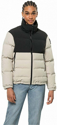 Пуховик Jack Wolfskin ALEX DOWN JKT W 1206921_5062 р.L сірий
